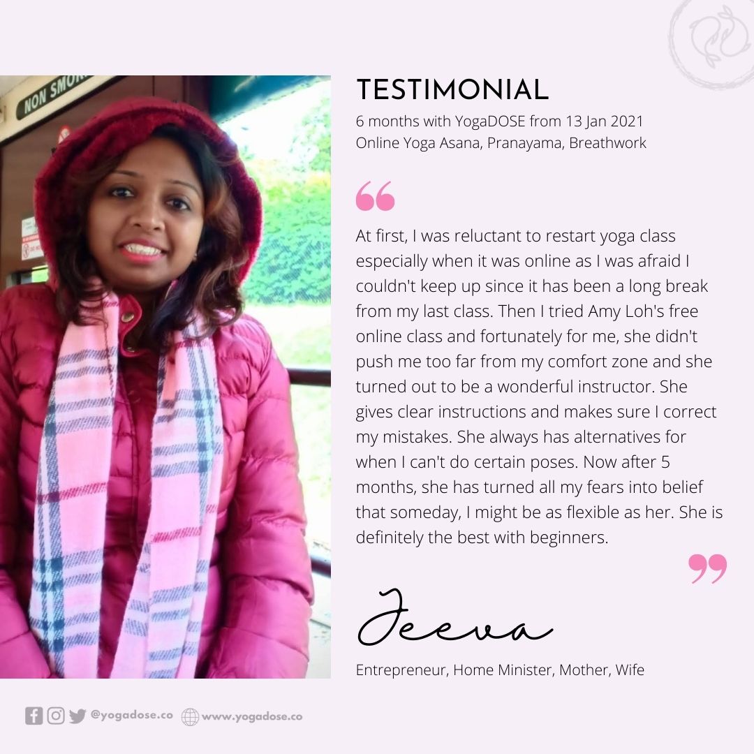 6 Month Testimonial - Jeeva