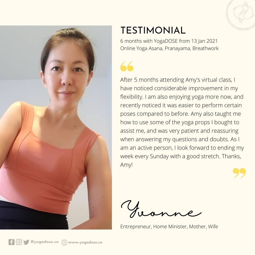 6 Month Testimonial - Yvonne