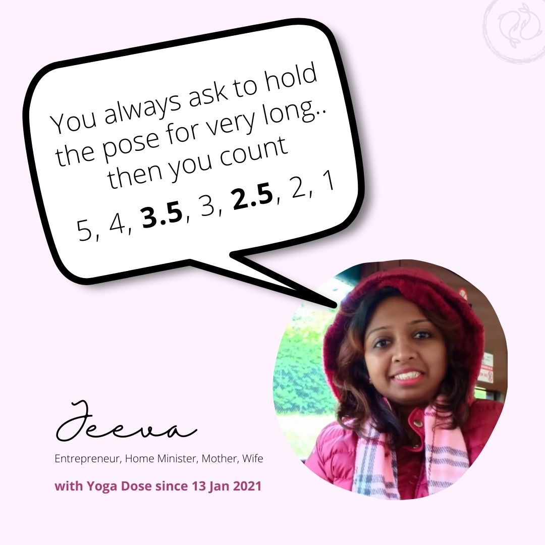 yoga dose testimonial 2